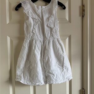 GAP White Eyelet Kids Dress